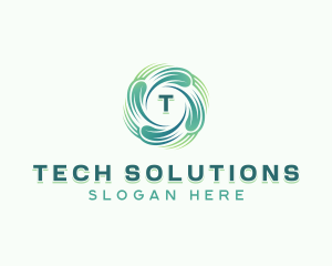 AI Technology Software logo design