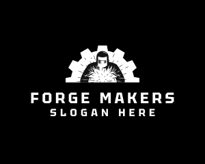 Industrial Metal Welding Gear logo