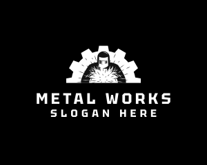 Industrial Metal Welding Gear logo