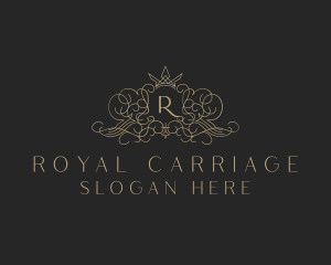 Ornamental Crown Decorative Boutique logo design