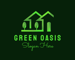 Green House Realty logo design