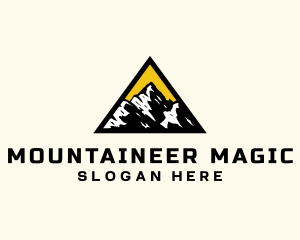 Mountain Outdoor Peak logo design