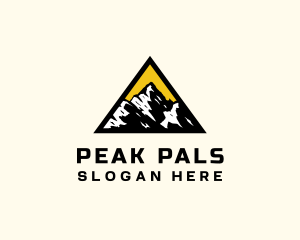 Mountain Outdoor Peak logo design