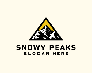 Mountain Outdoor Peak logo design