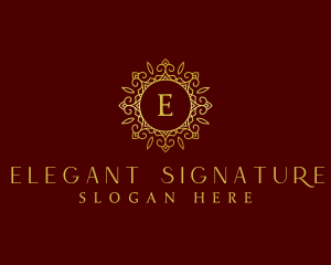 Elegant Royalty Ornament logo design