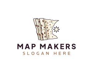 Minnesota Lefse Flatbread logo design