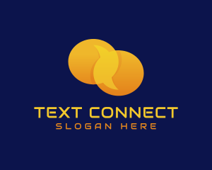 Yellow Messaging App logo design