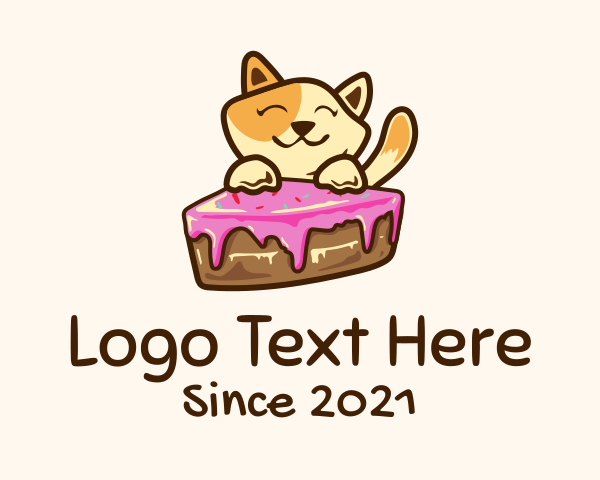 Cat Cafe logo example 1