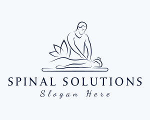 Physical Therapy Lotus logo design