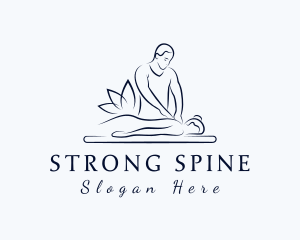 Physical Therapy Lotus logo design