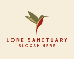 Hummingbird Bird Sanctuary logo design