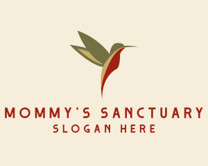 Hummingbird Bird Sanctuary logo design