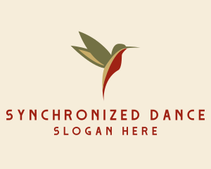 Hummingbird Bird Sanctuary logo design