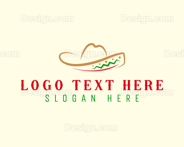 Sombrero Mexican Hat Logo