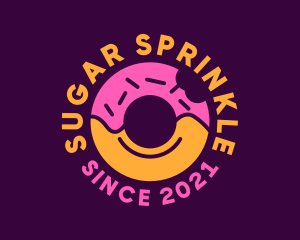 Strawberry Sprinkle Doughnut logo