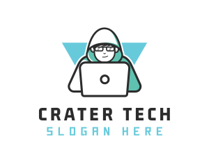 Cyber Tech Gamer Hacker logo design