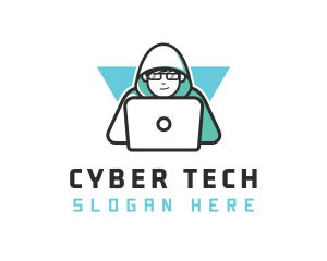 Cyber Tech Gamer Hacker logo