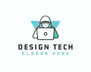 Cyber Tech Gamer Hacker logo design