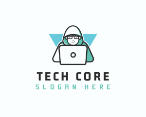 Cyber Tech Gamer Hacker logo design