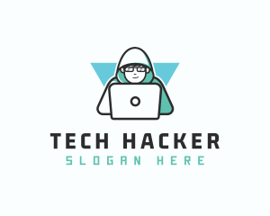 Cyber Tech Gamer Hacker logo design