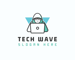 Cyber Tech Gamer Hacker logo design