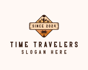 Desert Travel Adventure logo design