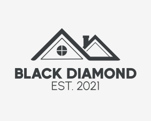 Black House Roofing  logo