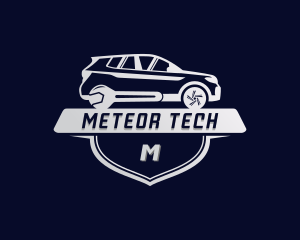 Car Wrench SUV Logo