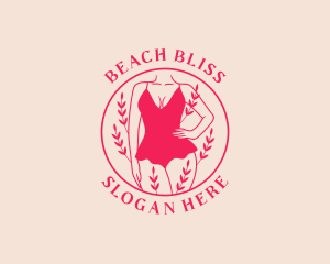 Sexy Lingerie Woman logo design