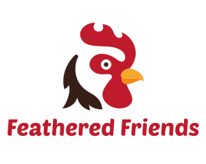 Chicken Hen Poultry logo design