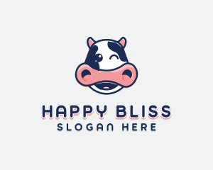 Happy Cow Dairy logo design