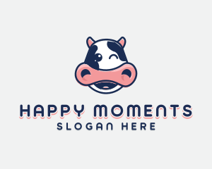 Happy Cow Dairy logo design