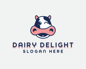 Happy Cow Dairy logo design