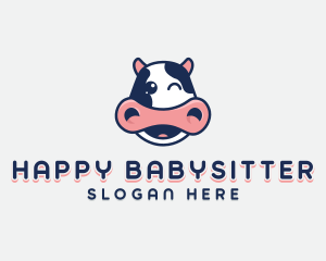 Happy Cow Dairy logo design