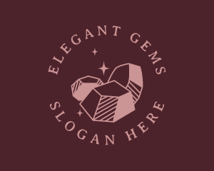 Crystal Gem Boutique logo design