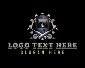 Welding Cog Mechanic Logo