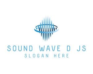 Modern Waves App logo design