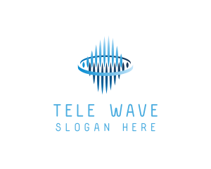 Modern Waves App logo design