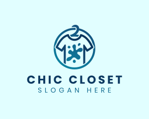 Tshirt Clothing Laundry logo design