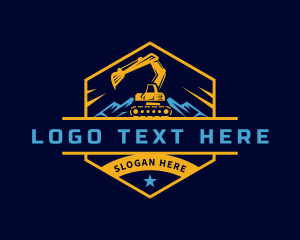 Mountain Backhoe Excavator logo