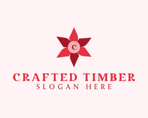 Paper Flower Origami logo design