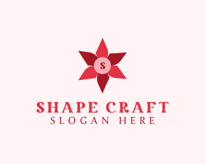 Paper Flower Origami logo design