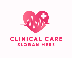 Heart Care Clinic logo design