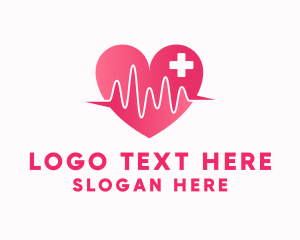 Heartbeat - Heart Care Clinic logo design