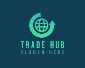 Global Trading Arrow logo