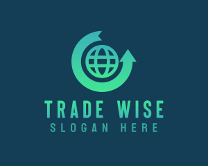 Global Trading Arrow logo