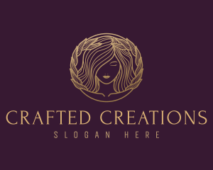 Female Goddess Beauty logo design