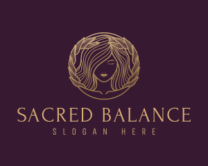 Female Goddess Beauty logo design