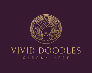 Female Goddess Beauty logo design