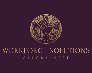 Female Goddess Beauty logo design